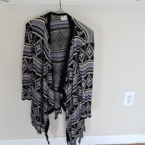 Size S comfy tassel sweater